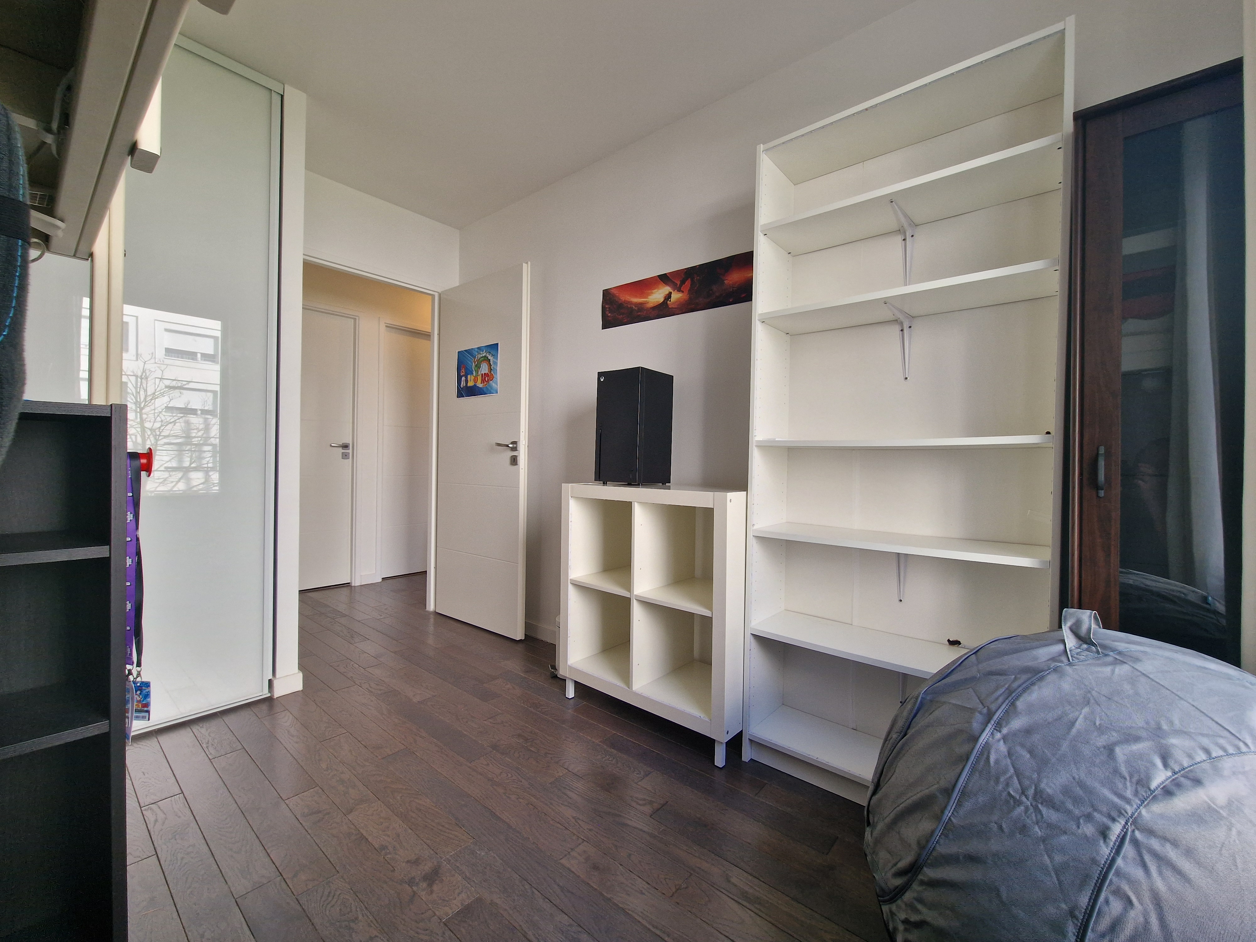 Chambre de l'étage avec lit superposé